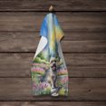 thumbnail image 4 of Cairn Terrier Spring Path Kitchen Towel, 4 of 5