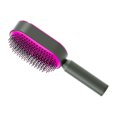 thumbnail image 4 of TISHITA Lady Detangling Hair Brush Massaging Shaping Creative Styling Tools Hairdressing Rose Red, 4 of 8