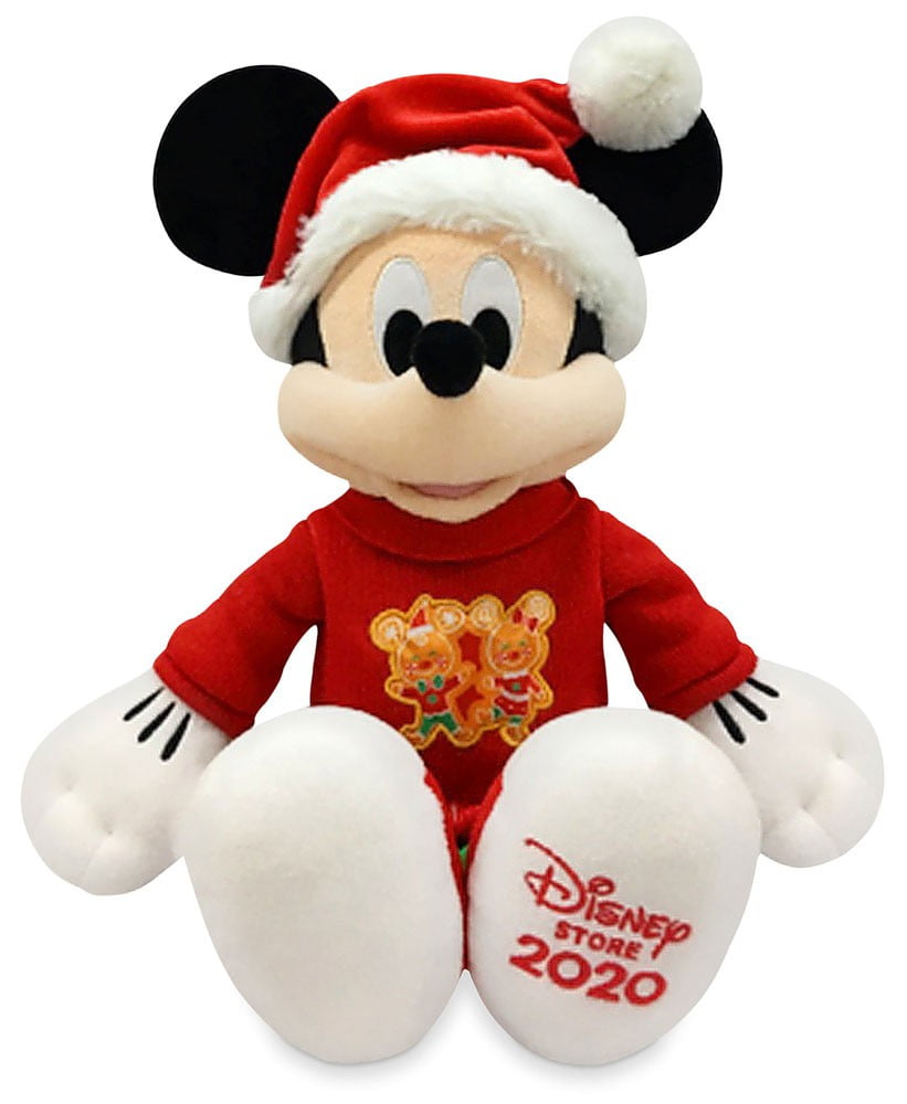 Disney Holiday Christmas 2020 Santa Mickey Mouse Plush New In Hand 
