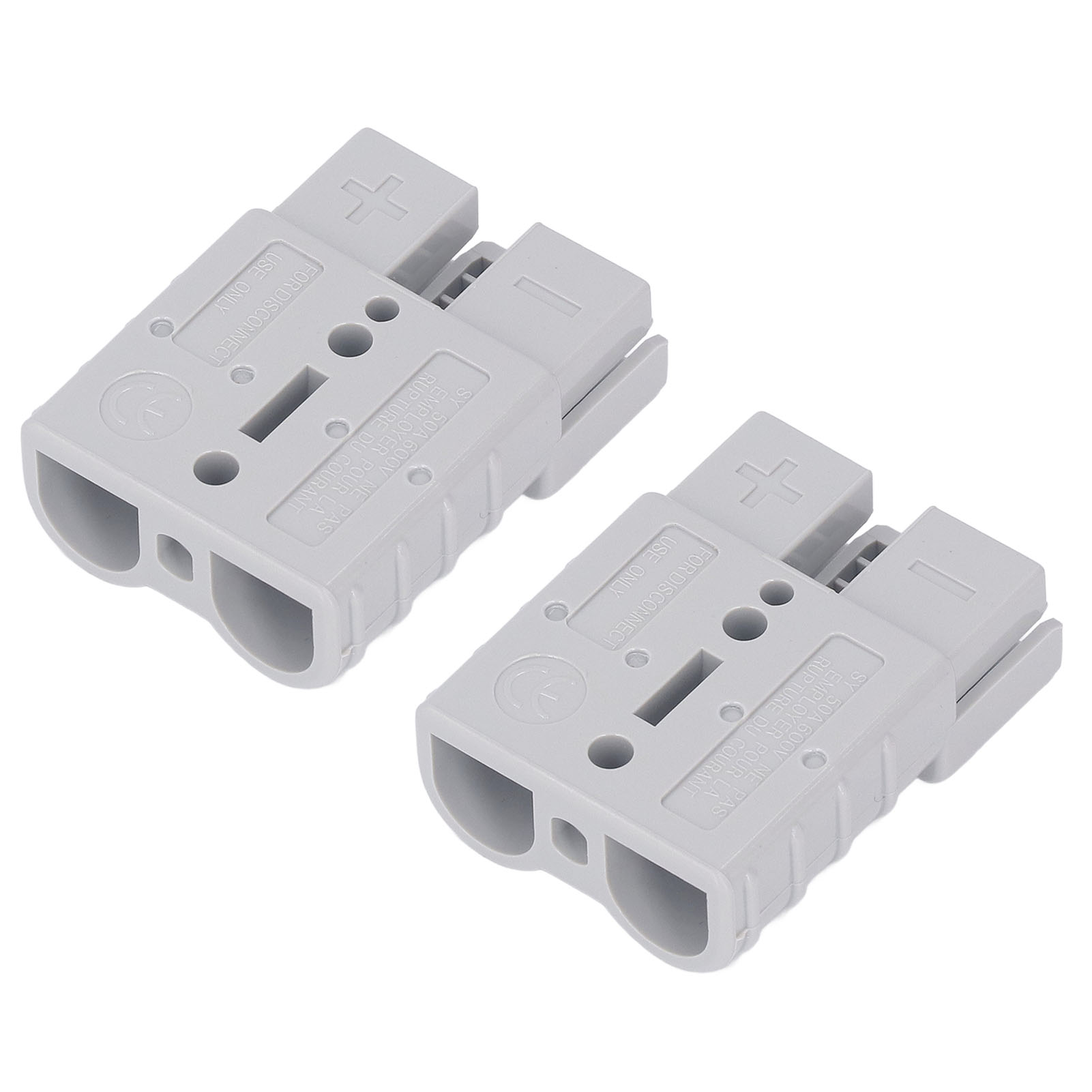 (2Pack) 2 Set Battery Quick Connector 50A 600V Fireproof High ...