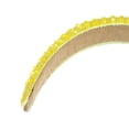 thumbnail image 7 of Unique Bargains Crystal Headband Rhinestone Hairband for Women 1.2 Inch Wide 1 Pcs Yellow, 7 of 7
