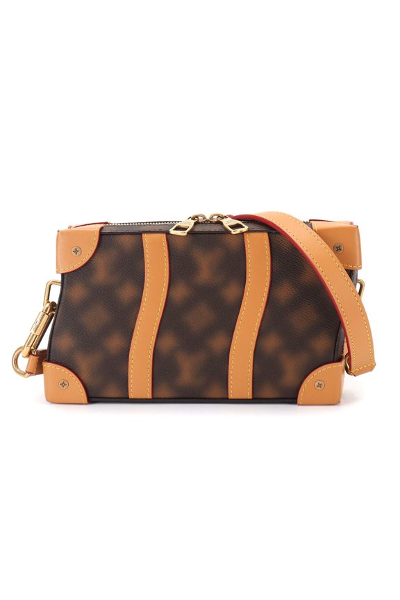 Pre-Owned Louis Vuitton Soft Trunk, This Is Not, Monogram Shoulder Handbag, Brown, M81580, RFID.