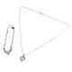 thumbnail image 4 of Pulsera Collar Conjunto Caja Bolsa Combinación Día de San Valentín Joyería Regalos para Mujer Rosa, 4 of 8