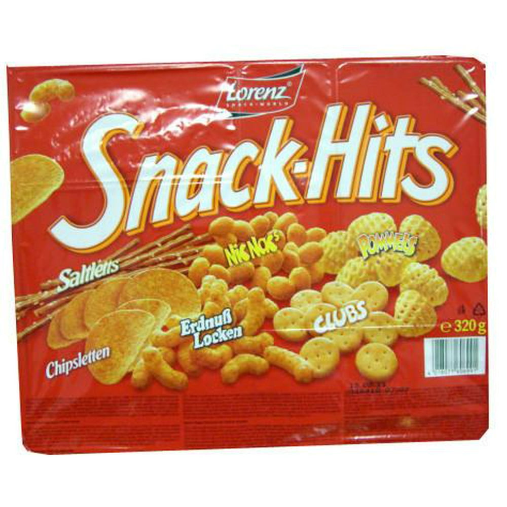 Snack Hits (Lorenz) 320g - Walmart.com - Walmart.com
