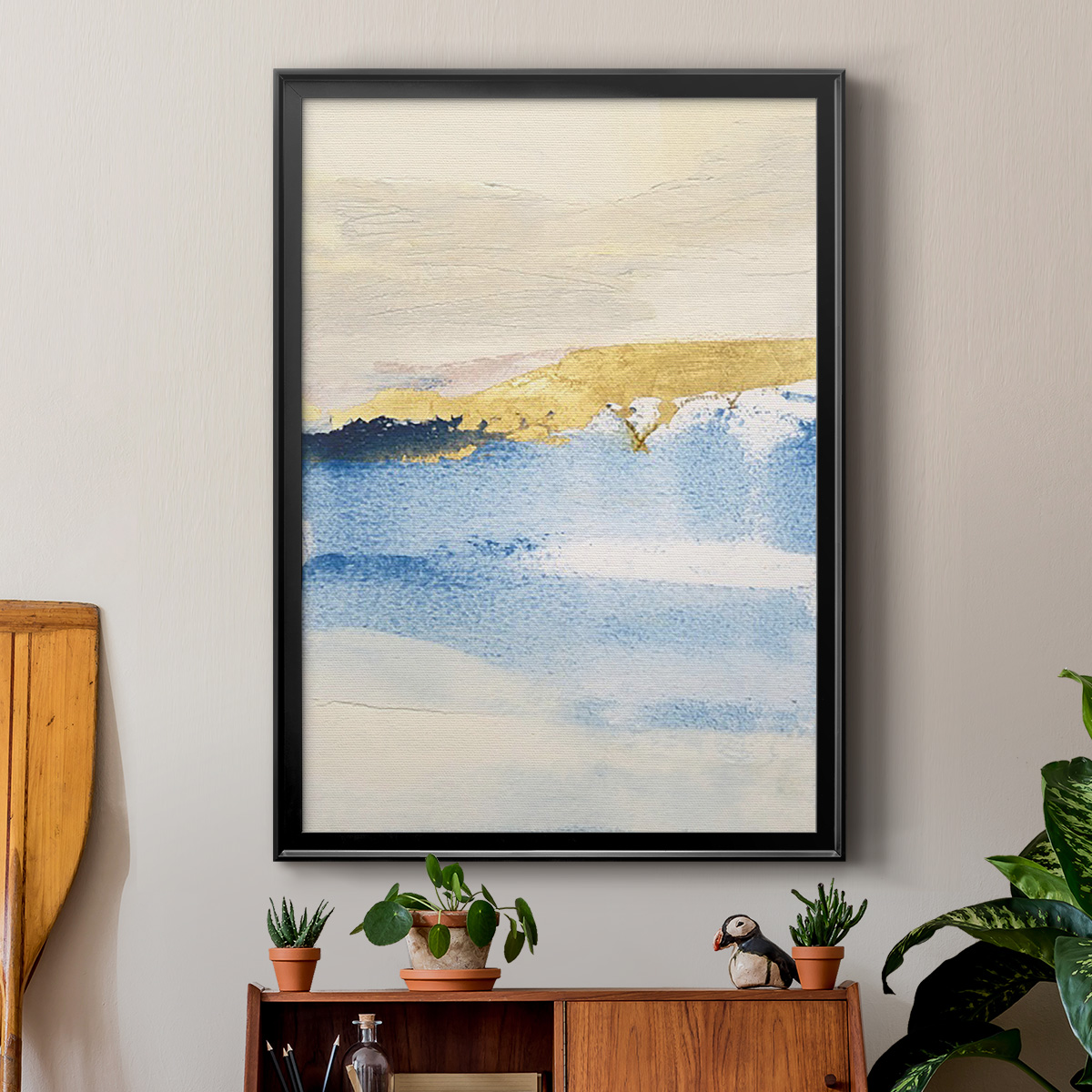 Pampa I Premium Framed Print, in Gold, Black, or Silver - Ready to Hang