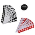 thumbnail image 4 of Pack of 900 Target Sticker Convenience Hunting Accessories Practical DIY Shooting Patches Paper Patch Bright Color Training Prop red, 4 of 9