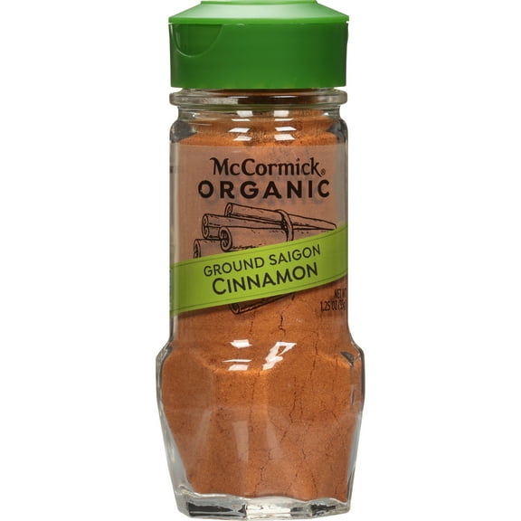 McCormick Gourmet Organic Ground Saigon Cinnamon, 1.25 oz