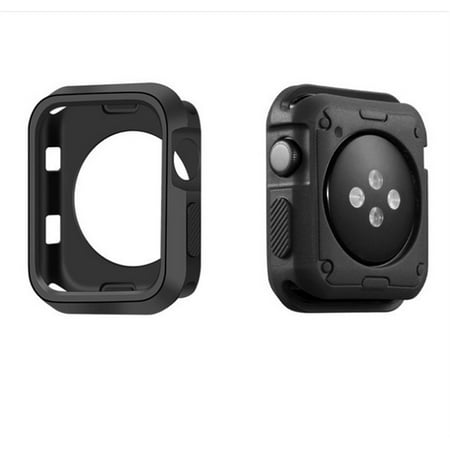 YuiYuKa Silicone cover Compatible with Apple Watch case 44mm 40mm 45mm 41mm 42mm 38mm Accessories Watch Protector for iWatch series 9 8 7 5 4 3 SE 6
