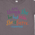 thumbnail image 4 of Inktastic Funny Shakespeare Quote Boys or Girls Toddler T-Shirt, 4 of 5