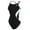 Black/White, variant on TYR Women's Alliance Diamondback Splice Swimsuit