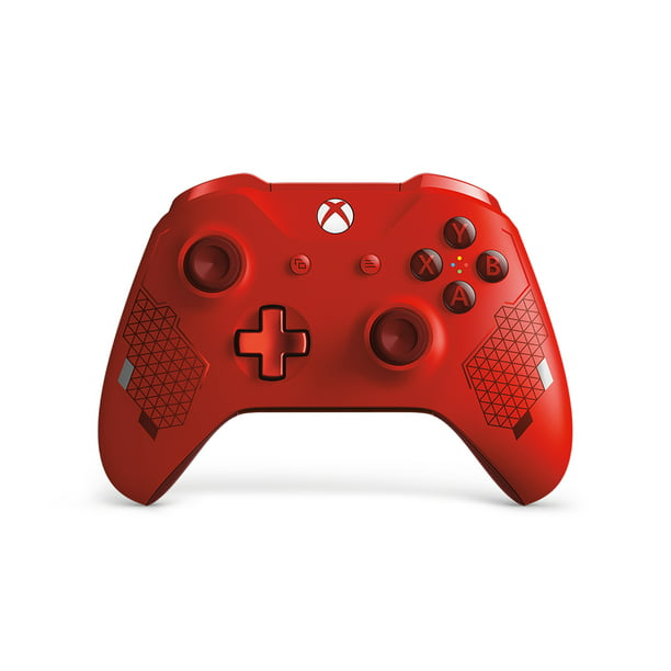 Microsoft Xbox One Wireless Controller, Sport Red Special Edition, WL3 ...