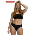 thumbnail image 2 of No Boundaries Bikini Super Absorbency Period Underwear, 2-Pack, Women’s XS-XXL, 2 of 12