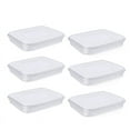 thumbnail image 1 of 6 Pcs Bacon Keeper, Récipient à Viande avec Couvercles, Récipient Hermétique pour Fromage Boîte de Rangement Réfrigérateur, 1 of 10