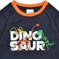 thumbnail image 6 of Rimyaw Toddler Boys Pajamas 4pcs Graphic Dinosaur Shark Sleepwear Sets Kids Cotton PJS Clothes 5T, 6 of 8