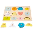thumbnail image 1 of Puzles Cognition de madera Adena Montessori para bebés y niños pequeños, 1 of 9