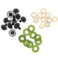 thumbnail image 2 of 10pcs 24mm Glitter Nonwovens + Backs For Teddy Bear Toy, 2 of 10