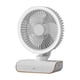 thumbnail image 2 of Ventilador oscilante Naxoaeo Clearance para dormitorio, silencioso, para toda la casa, potente flujo de aire, con control remoto, inclinación ajustable de 120°, para escritorio de oficina., 2 of 7