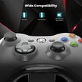 thumbnail image 2 of Control Inalámbrico para Xbox 360 con Receptor, Gamepad de 2.4GHZ Control Joystick Control Remoto para Consola Xbox 360 y PC Windows 7/8/10, 2 of 8