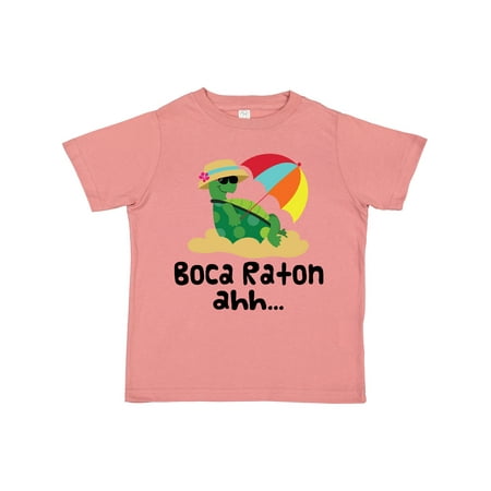 

Inktastic Boca Raton Florida Gift Toddler Toddler Girl T-Shirt