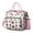 Pink-188, variant on Garden Ladybug Print Insulated Lunch Box – Large Leakproof Cooler Tote with Cute Red Polka Dot Design, Foldable and Portable for Office, School, or Picnic