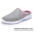 thumbnail image 6 of Rotosw Unisex Mule Sneakers Womens Mens Open Back Walking Shoes Slip On Casual Shoes Gray 5, 6 of 7