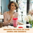 thumbnail image 7 of Fanale Popping Boba Pearls Watermelon Flavor | Bursting Fruit Juice Bubble Tea Topping for Shakes, Desserts, and Smoothies | 7 lb Tub (Pack of 4) | FPB015-CS, 7 of 7