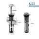 thumbnail image 4 of Universal Toilet Seat Bolts and Screws, Toilet Seat Fixing Quick Release Hinge Fitting, Toilet Seat Replacement Kit Easy Installation(2pcs) P202501101, 4 of 5