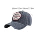 thumbnail image 3 of Gorra de béisbol retro bordada con protección solar para verano, estilo retro, para exteriores, para mujer, 3 of 5