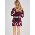 thumbnail image 4 of HAHDAXIA Cardigan en Tricot Jacquard à devant Ouvert pour Femmes à Imprimé Tribal Aztèque, 4 of 6