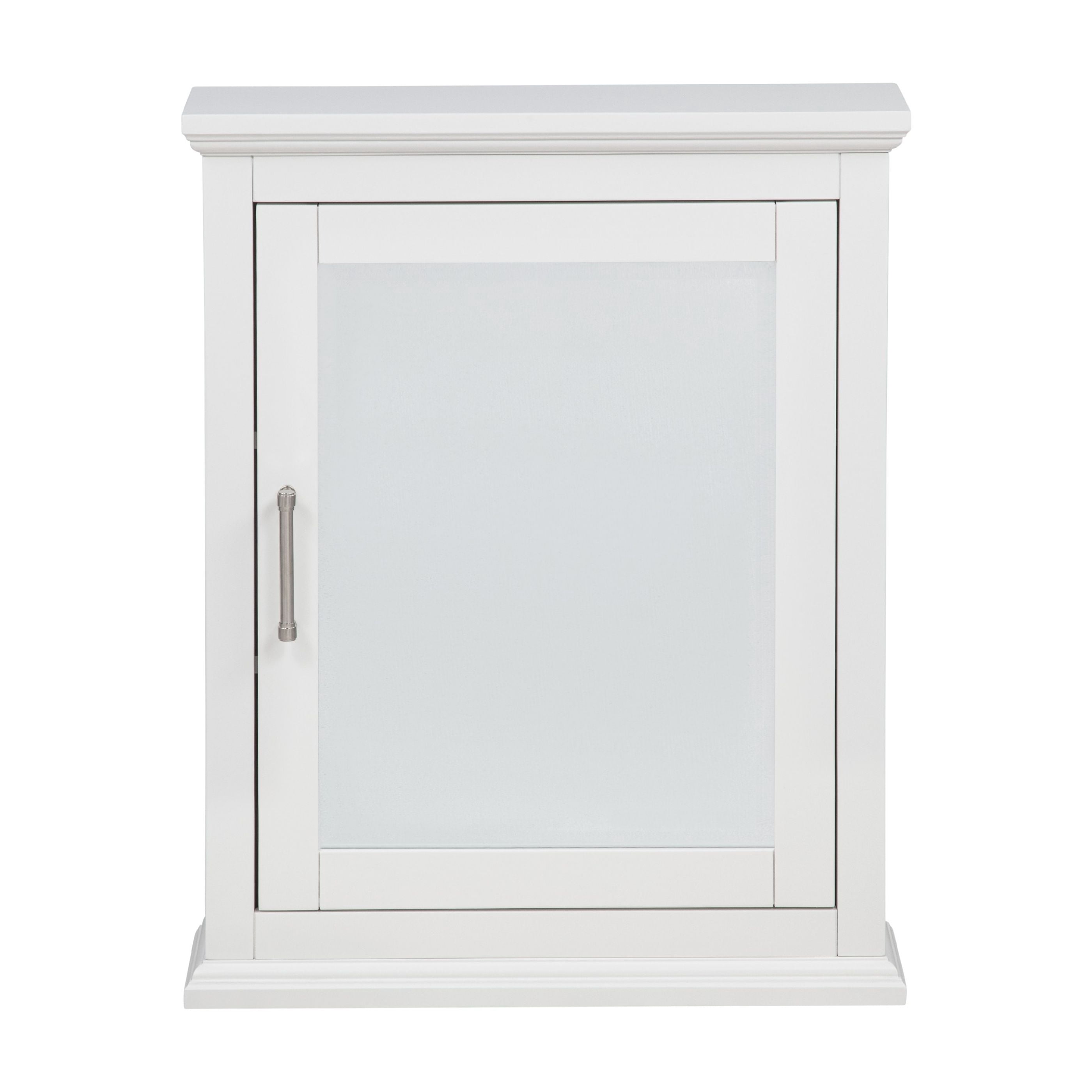 Linon Serenity Bathroom Medicine Cabinet, White