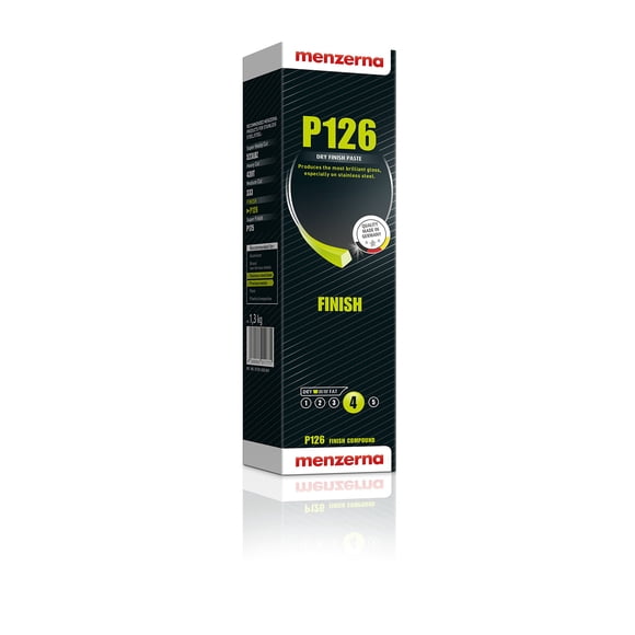 Menzerna P126 Finishing Paste Suitable for Stainless Steel & Precious Metals 1.3kg