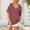 RD4, variant on Graphic Tees for Women T-Shirts Women's Solid Color Summer Knit Short Sleeve Hooded Sweatshirt with for Everyday Comfort and Stylish Relaxed Fit Red L