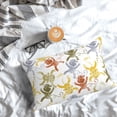thumbnail image 5 of Honeii Cartoon Monkey Print Pillow Cases,Plush Throw Pillow Covers,Decorative Pillowcase for Sofa, Couch, Living Room-16"x24", 5 of 6