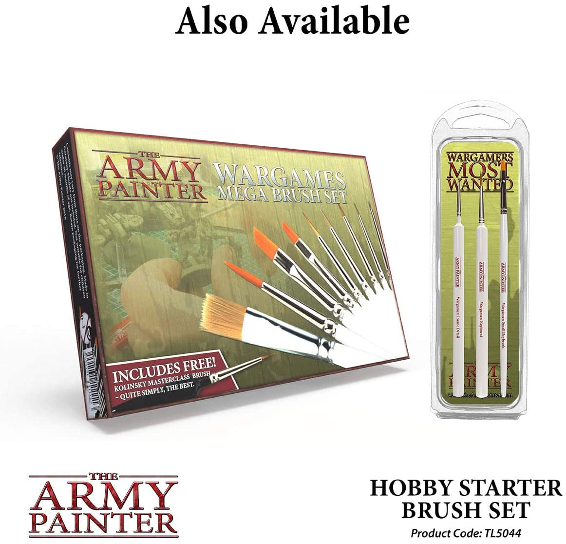 Hobby Brush Set The Army Painter Hobby Starter 