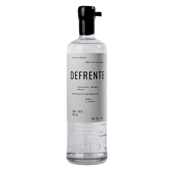 Tequila Defrente Blanco 700 ml Pack de 2