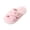 02#Pink, variant on Cute Star Embroidery Fuzzy Slippers For Women Crisscross Strap Open Toe Fluffy Plush Warm Slip On Casual Autumn Winter Indoor Slides