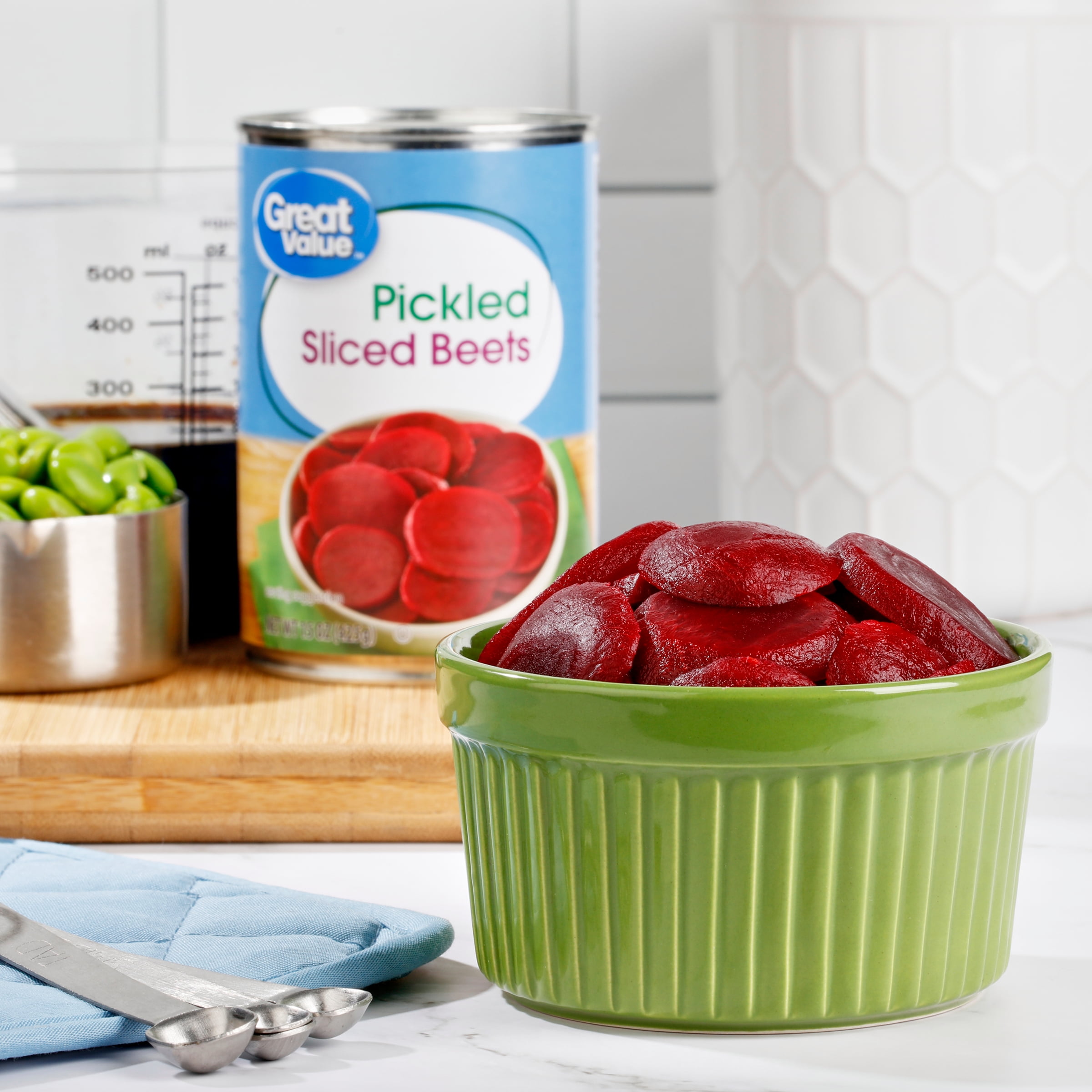 Great Value Pickled Sliced Beets, 15 oz Can
