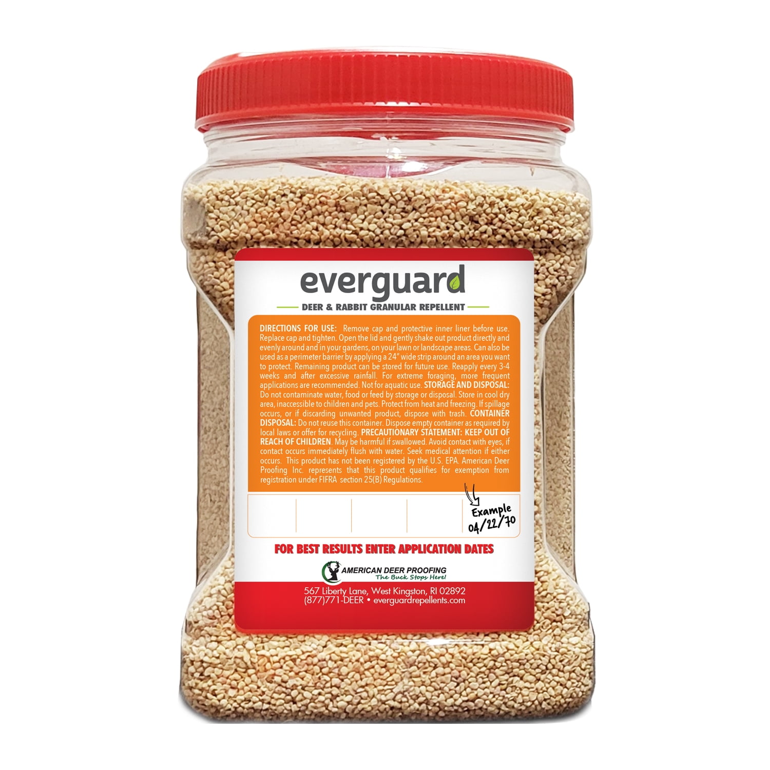 Everguard Deer & Rabbit 2lb Granular Repellent
