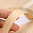 thumbnail image 4 of Skelang Cinta de madera flexible para bordes de chapa de madera de abedul, prepegado, 3/4" x 50', con adhesivo termofusible para estanterías, muebles y gabinetes, 4 of 9
