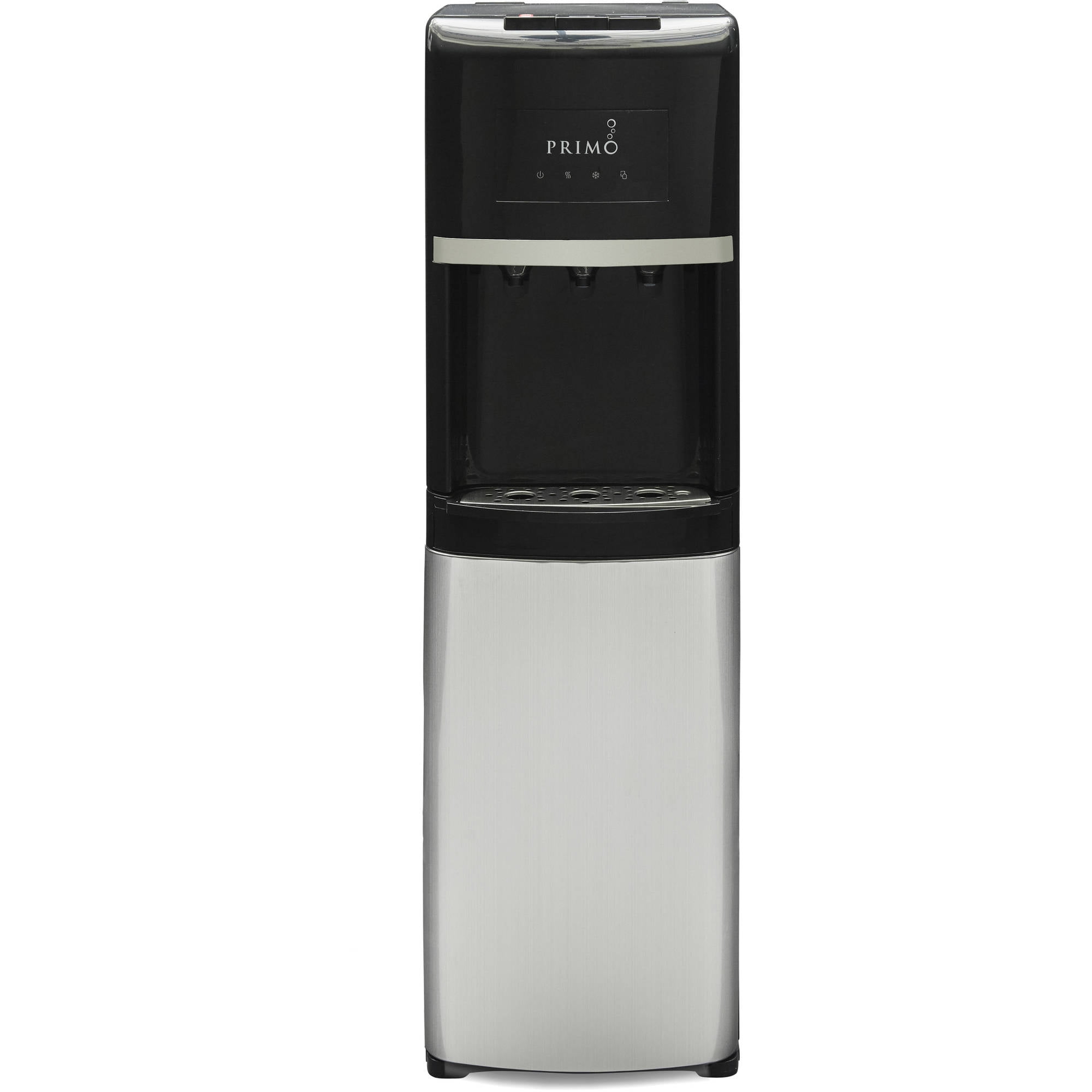 Primo Bottom Load Water Dispenser Stainless Steel Black