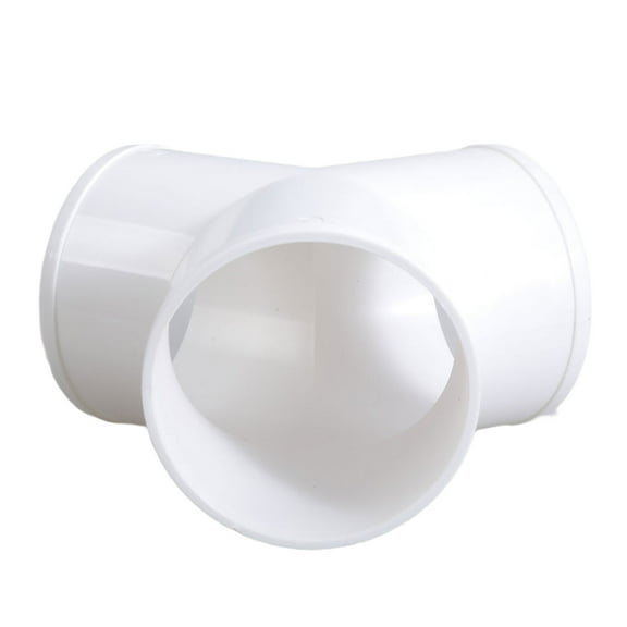 lixuesong Y Shape Duct Connector Quick Ventilation Tube Joint Coupler 3 Ways Splitters PVC Exhaust Pipe Portable Fittings