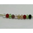 thumbnail image 5 of U8MO 750Pcs Faceted Rondelle Bead Crystal Glass Beads 3X4mm Color Choice Wholesale-Black, 5 of 7