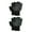 Black, variant on Opolski 2 Pairs Breathable Sweat Absorbing Half-finger Gloves High Elastic Wear-resistant Outdoor Bicycle Non-slip Compression Gloves Cycling Supplies Grey