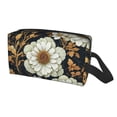 thumbnail image 2 of XMXT Large Capacity Makeup Bag, Mysticism Floral Motifs Storage Bags Travel Toiletry Cosmetic Bag for Women Men, 2 of 9