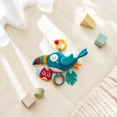 thumbnail image 6 of Kiddiway Happy Monkey Baby Stroller Hanging Plush Toy - Plush Figurine & Cute Plushies, Baby Rattles & Plush Rings, Music Pull, Sensory Auditory, Easy Attach, Car Stroller,Blue, 6 of 7