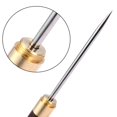 thumbnail image 3 of 2PCS Stainless Steel Ice Picks with Safety Cover, 9-Inch Pick Tool for Breaking Ice, Non-Slip Wooden Handle Easy to Grip, 3 of 7