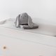 thumbnail image 3 of Toallita de microfibra ultra suave BABY INC Bunny gris unitalla 0 a 4 años 90 x 75 cm, 3 of 3