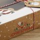 thumbnail image 4 of Matsuzay Caja de regalo de papel Kraft de Navidad de 12 piezas con accesorios Snacks Bolsa de embalaje de ventana transparente Estuche de Almacenamiento y organización del hogar, 4 of 6