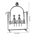 thumbnail image 4 of Vogacara Juguete de equilibrio de portátil de Metal, vaso de equilibrio de escritorio, juguete de equilibrio de arte cinético a prueba de Juguetes Vogacara FN005863-00, 4 of 6