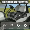 thumbnail image 3 of Yuyamidu Black Cobweb Golf Cart Seat Cover Halloween Golf Cart Seat Blanket with Storage Pockets Breathable Club Car Seat Towel, Fit for 2-Person Passenger Seat, 3 of 7